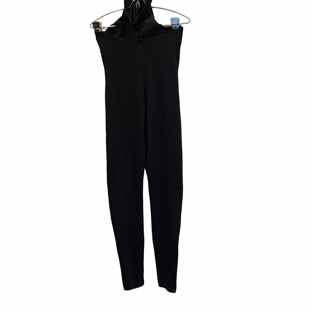 Popilush Black Jumpsuit, Size Large - Picture 3 of 8